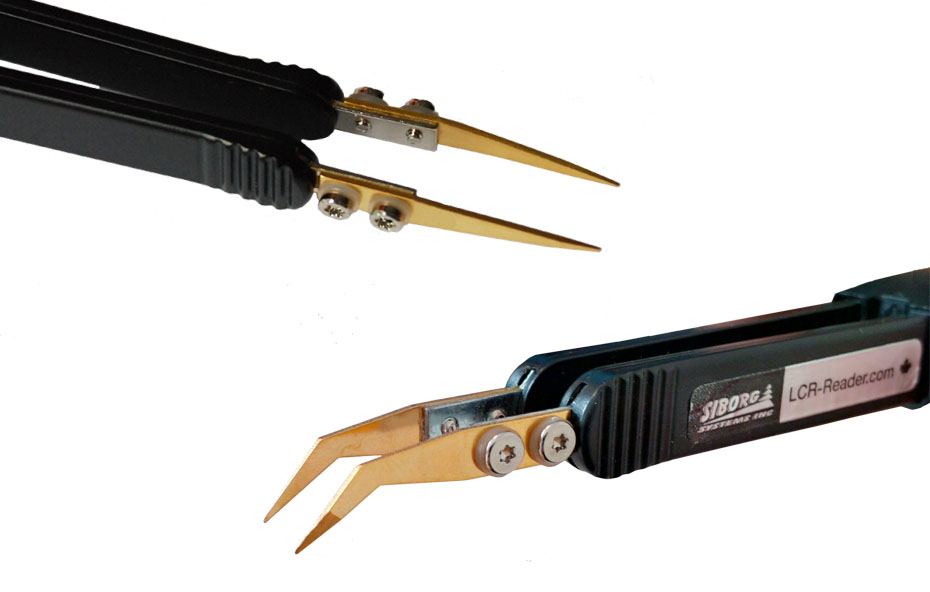 Smart Tweezers gold-plated tweezer probes